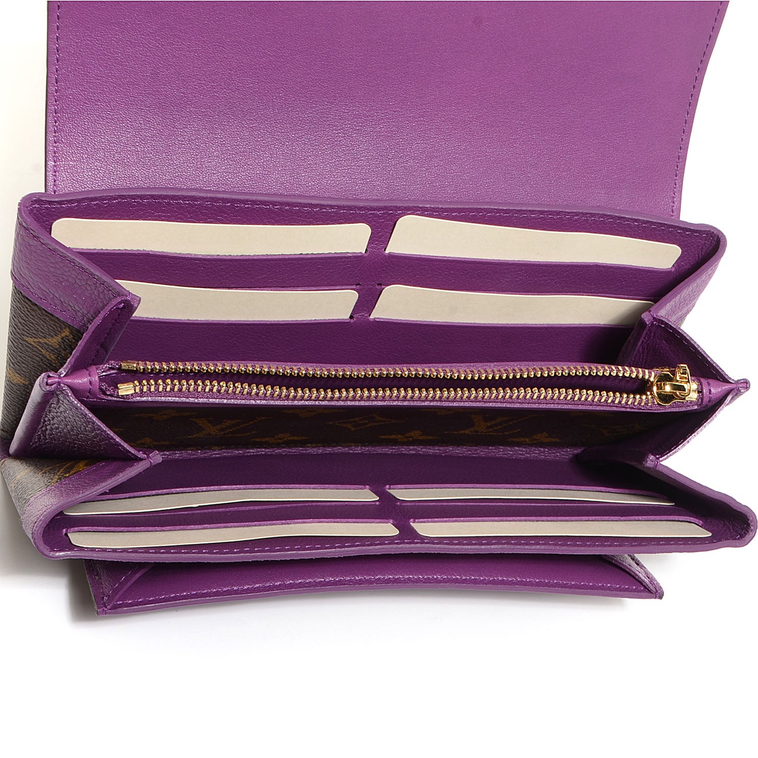 Louis Vuitton Monogram Elysee Wallet Amethyste 6 of 8