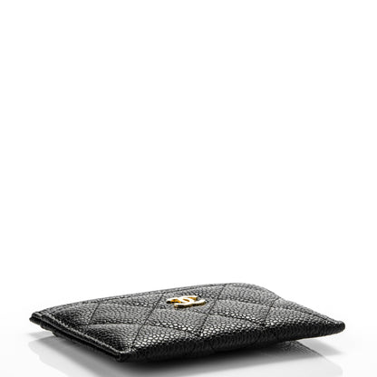 Chanel Caviar Quilted Card Holder Black 4 of 8