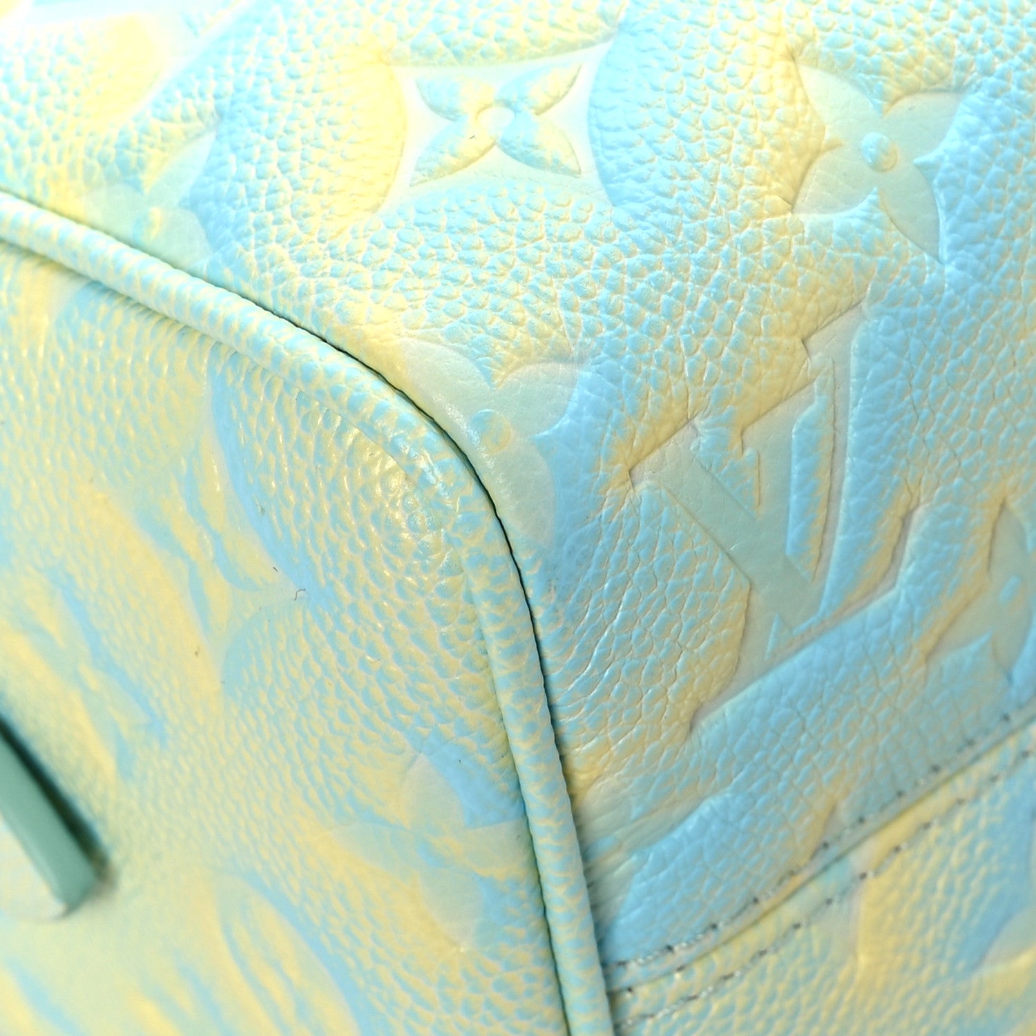 Louis Vuitton Empreinte Monogram Summer Stardust Speedy 20 Water Green 9 of 10