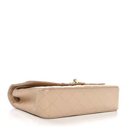 Chanel Caviar Quilted Medium Double Flap Beige 4 of 11