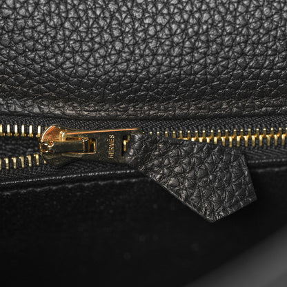 Hermes Togo Kelly Retourne 25 Black 20 of 37