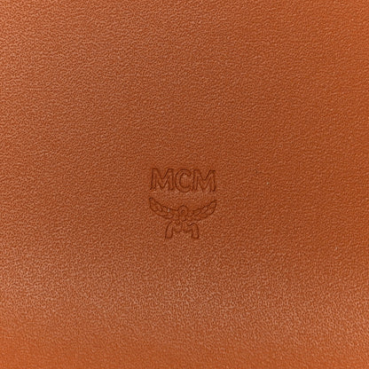 MCM Visetos Large Patricia Wallet On Chain Cognac 6 of 10