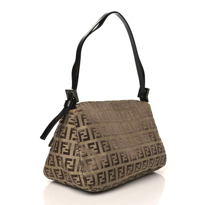 Fendi Zucchino Mini Mama Baguette Tobacco 3 of 11