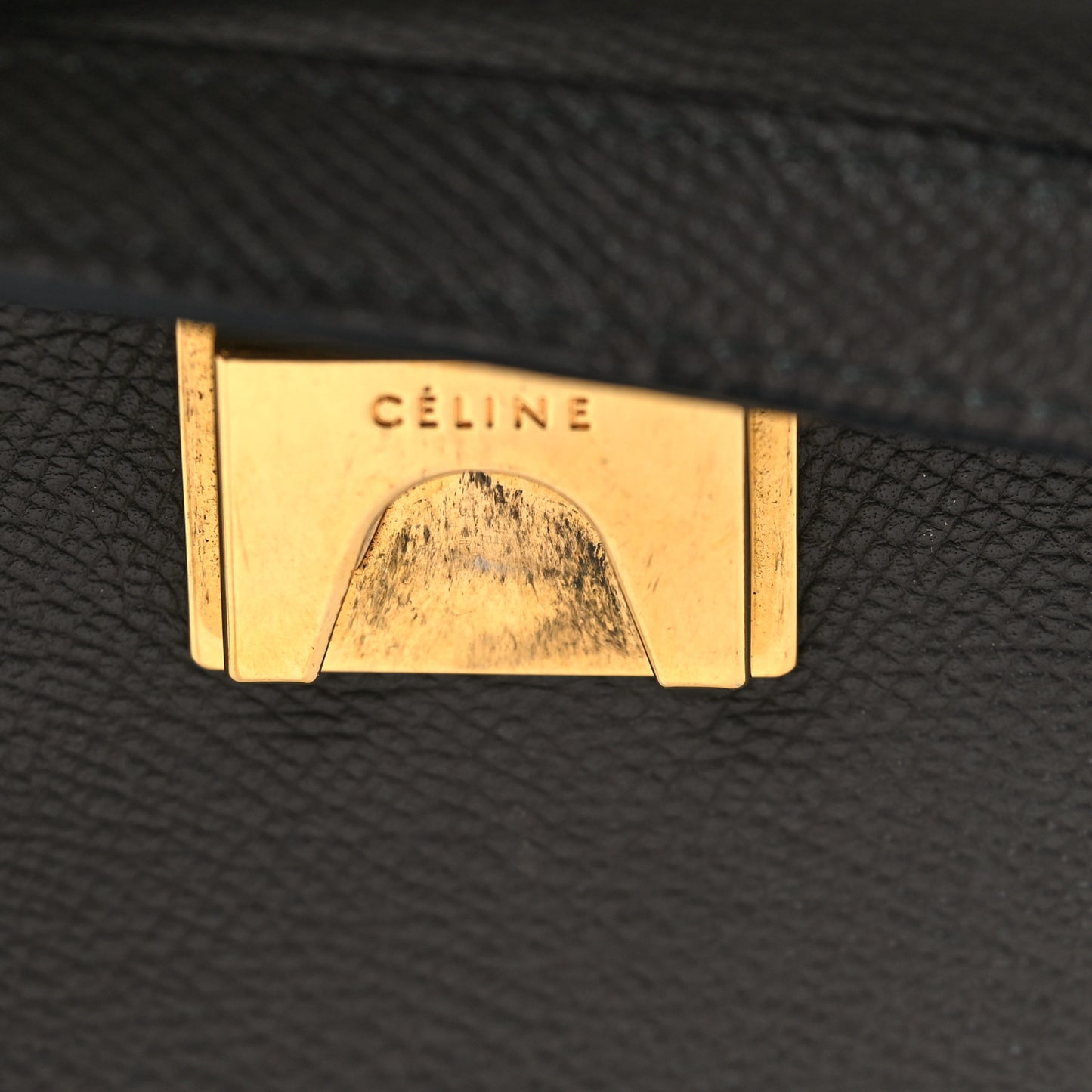 Baby Grained Calfskin Micro Belt Bag Grey