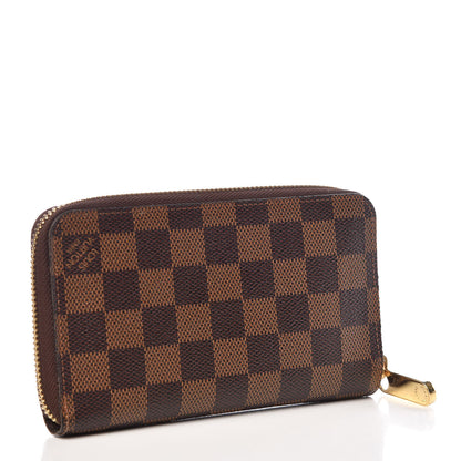 Louis Vuitton Damier Ebene Zippy Compact Wallet 3 of 8