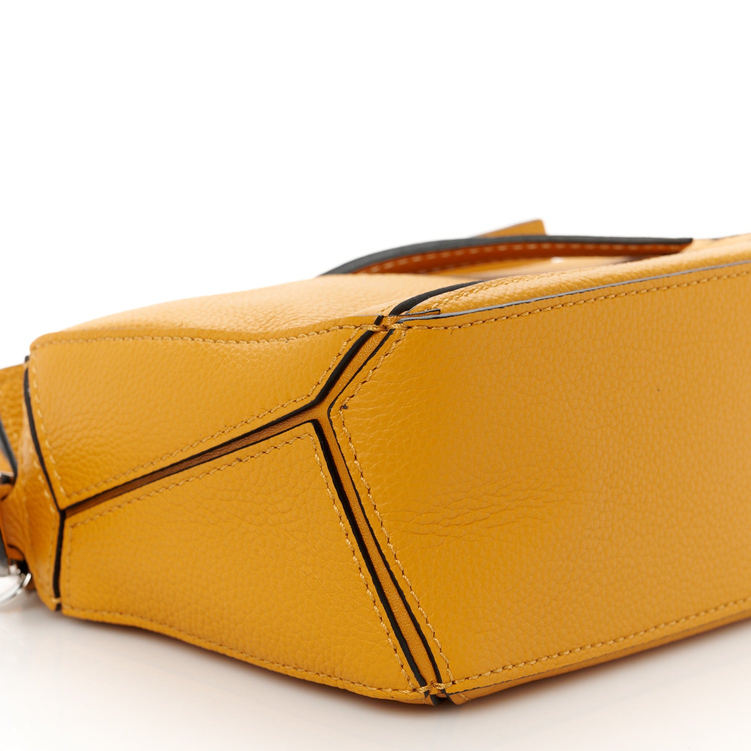 Loewe Calfskin Mini Puzzle Bag Narcisus Yellow 9 of 10
