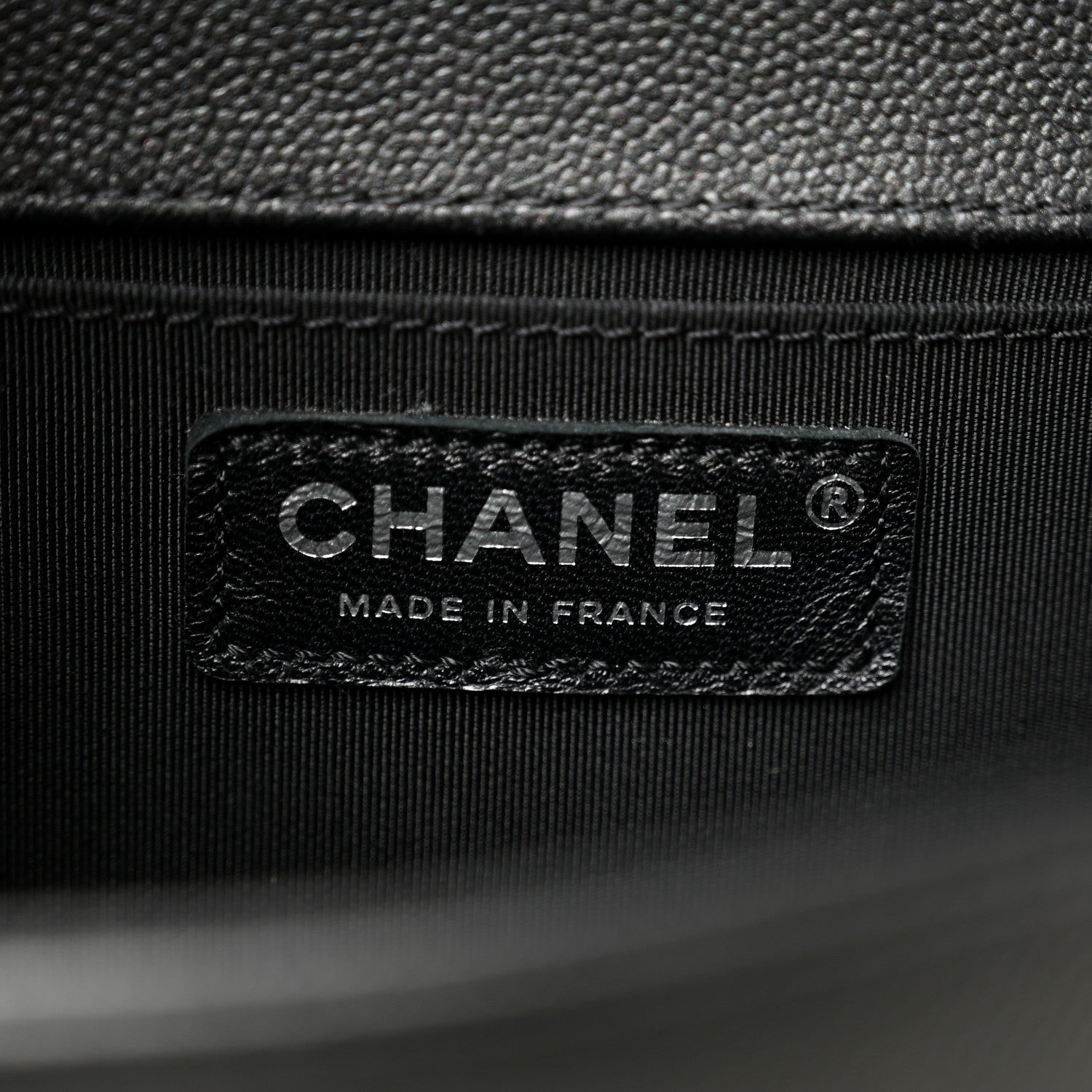 Chanel Caviar Quilted Medium Boy Flap So Black 6 of 10