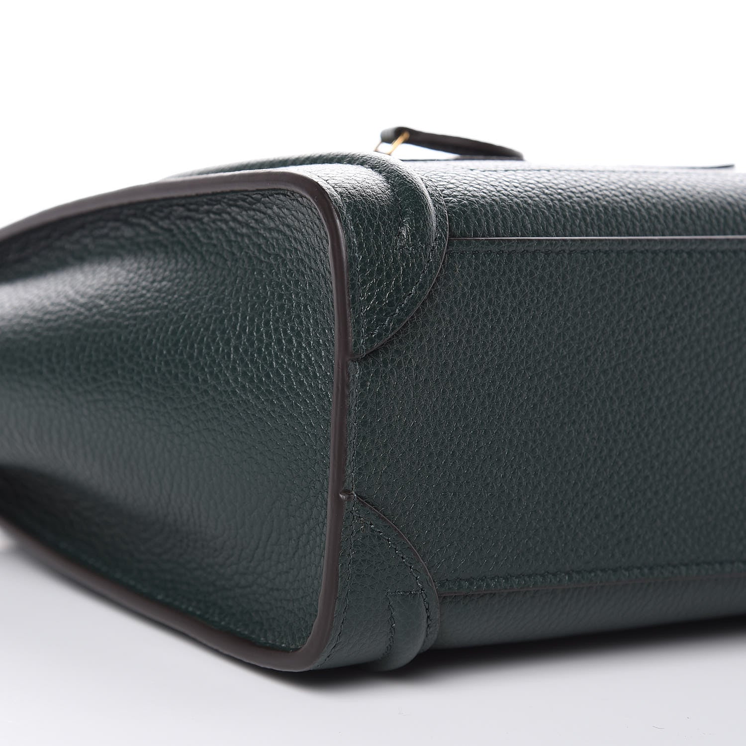 Celine Drummed Calfskin Nano Luggage Amazone 9 of 10