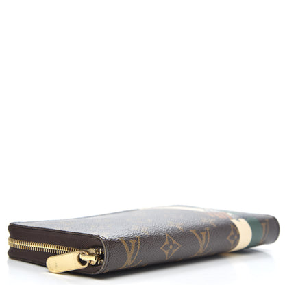 Louis Vuitton Monogram Groom Zippy Organizer Wallet Green 4 of 10