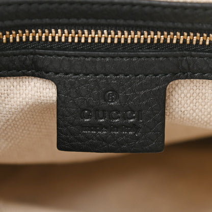 Gucci Pebbled Calfskin Soho Hobo Black 4 of 7