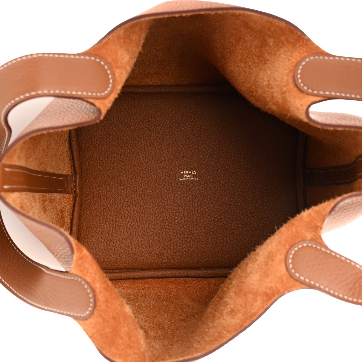 Hermes Taurillon Clemence Picotin Lock 22 MM Gold 5 of 12