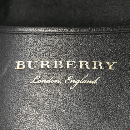 Burberry Trench Calfskin Mini DK88 Top Handle Bag Black 6 of 9