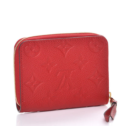 Louis Vuitton Empreinte Zippy Coin Purse Cherry 3 of 8