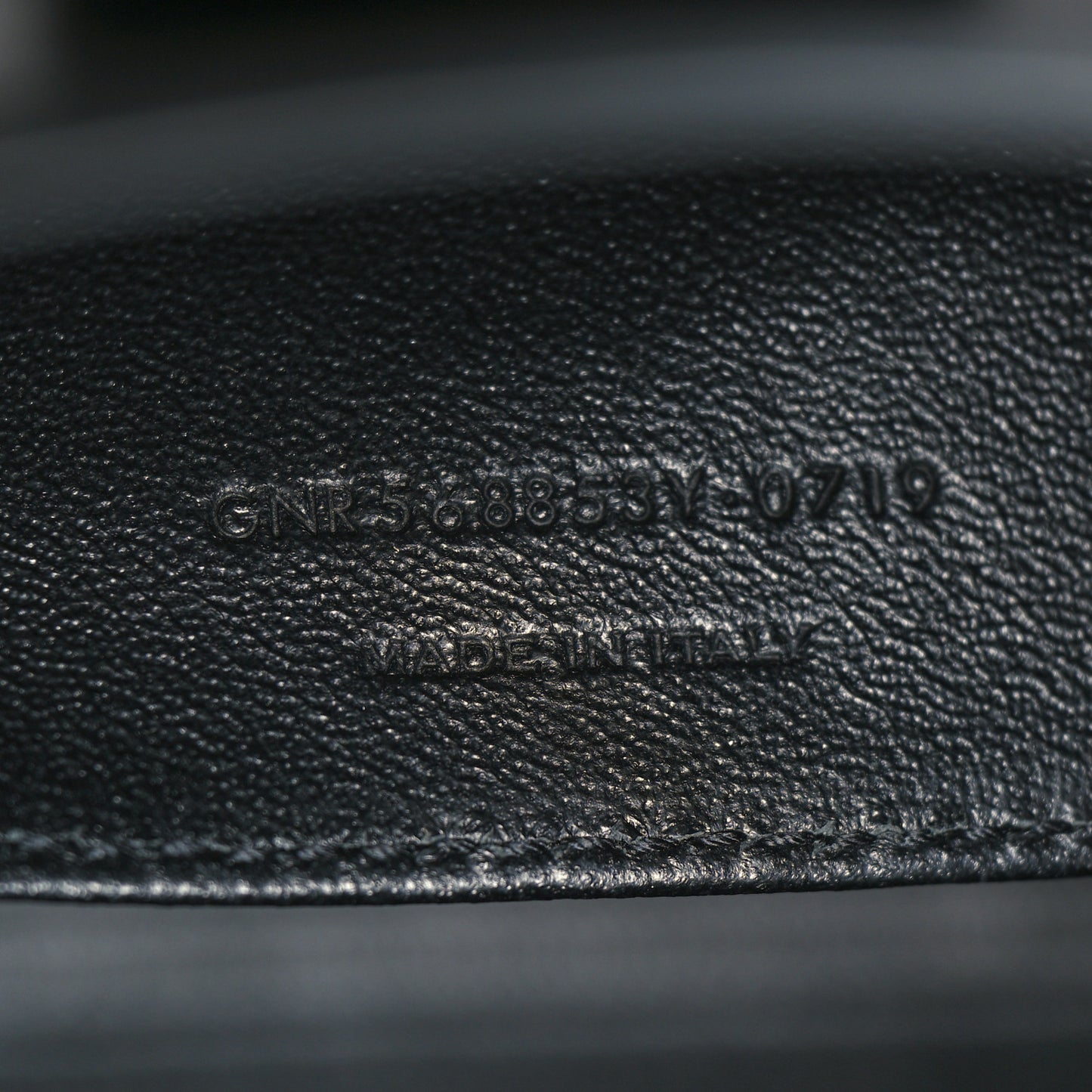 Calfskin Monogram Baby Cabas Black