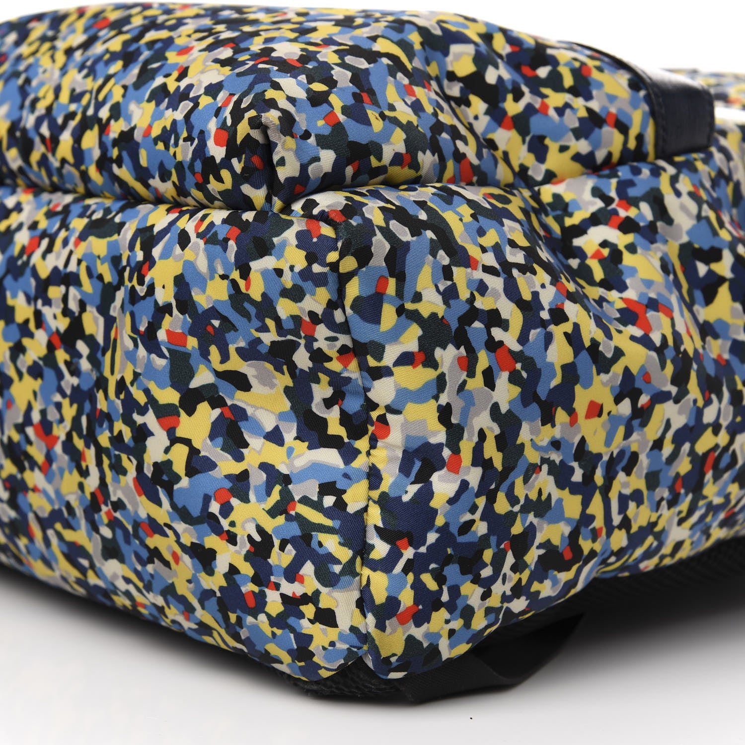 Fendi Nylon Vitello Elite Flamingo Granite Lightning Monster Eyes Backpack Multicolor Lavagna 6 of 9