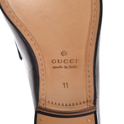 Gucci Calfskin Mens 1953 Horsebit Loafers 11 Black 6 of 7