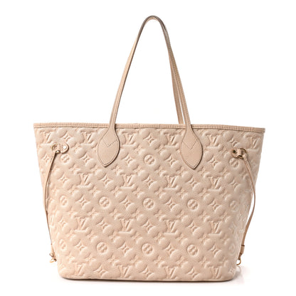 Louis Vuitton Empreinte Monogram Summer Stardust Neverfull MM Beige Clair 1 of 11