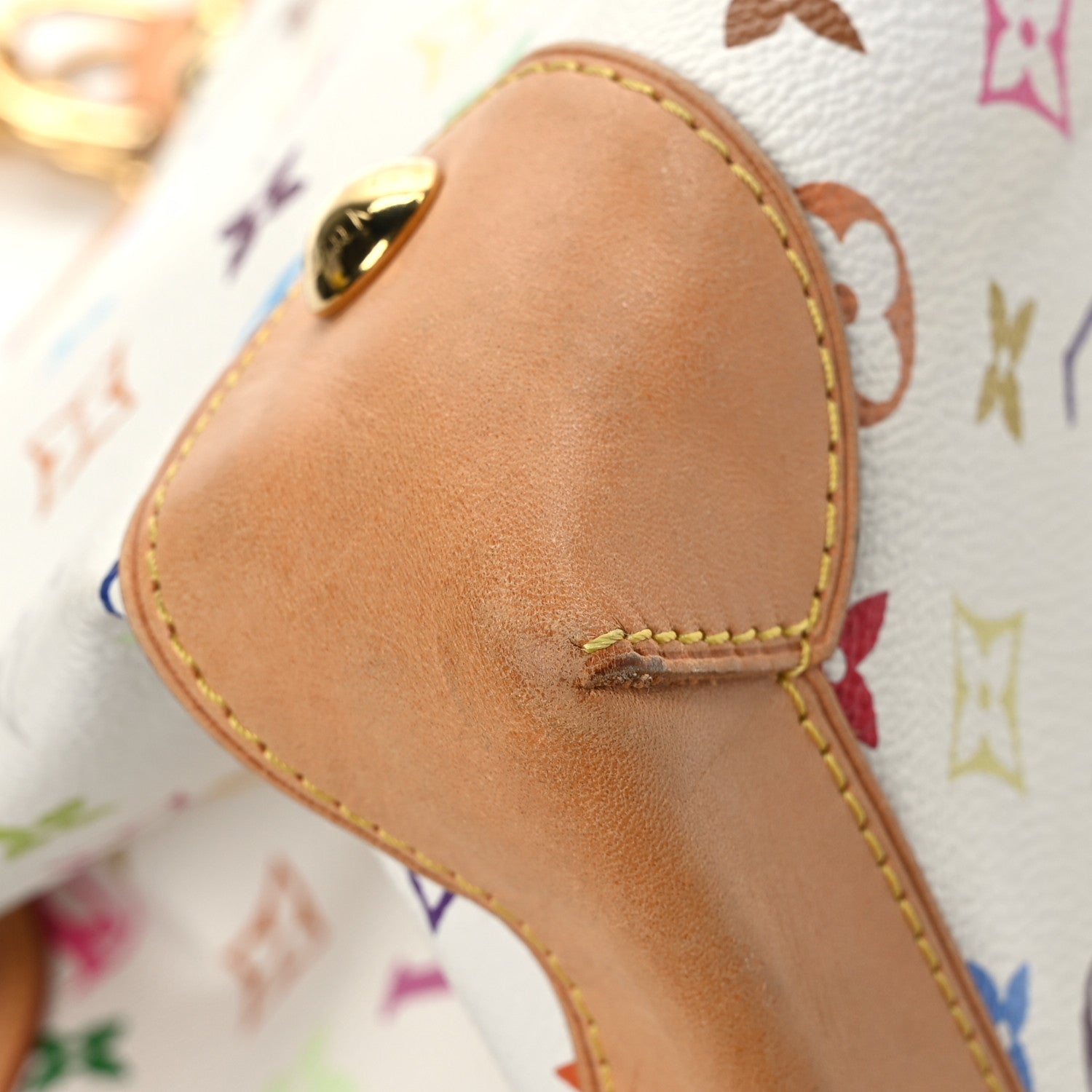 Louis Vuitton Monogram Multicolor Ursula White 10 of 10
