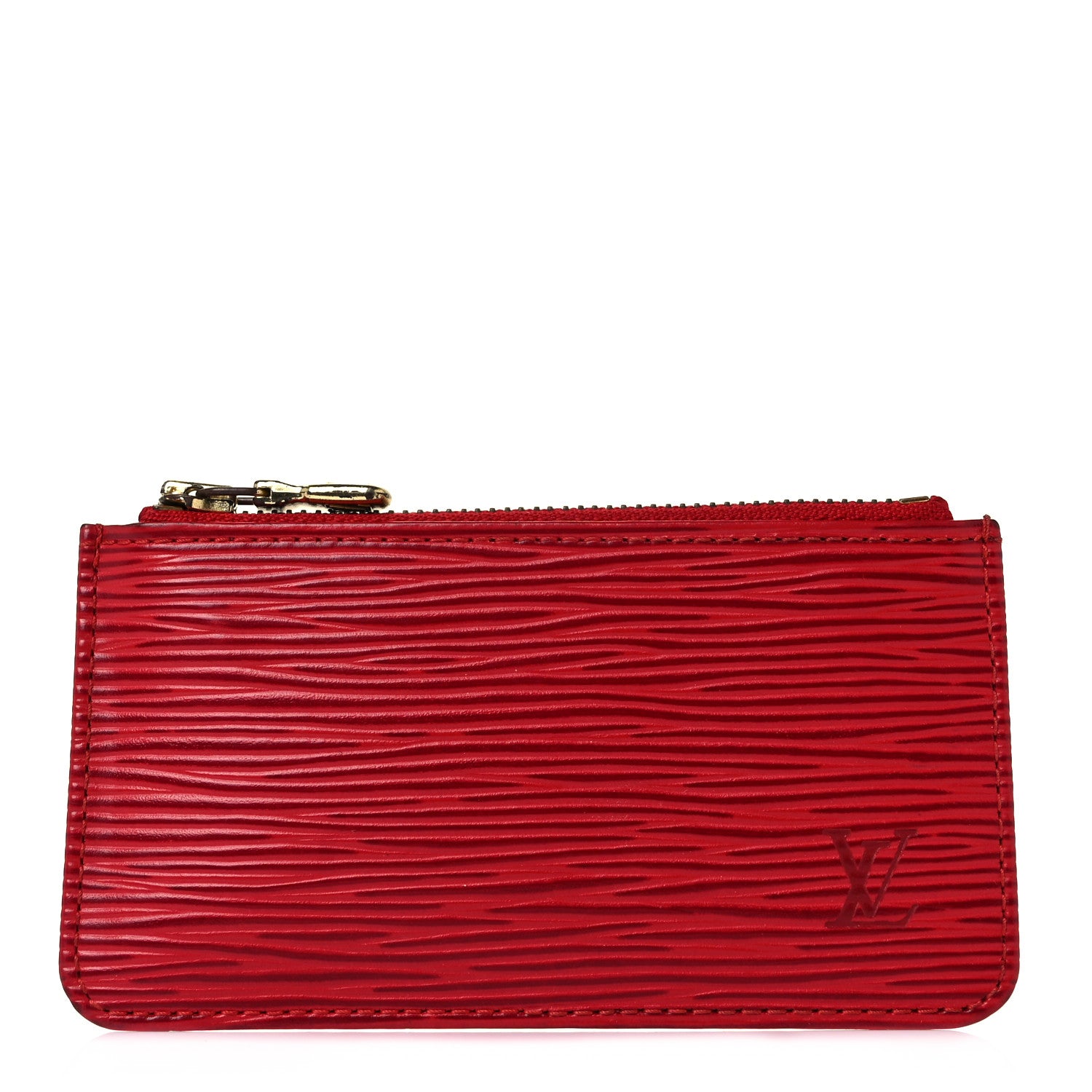Louis Vuitton Epi Key Pouch Castillan Red 1 of 9