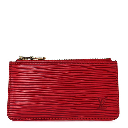 Louis Vuitton Epi Key Pouch Castillan Red 1 of 9