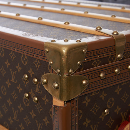 Louis Vuitton Monogram Malle Courrier Lozine Trunk 110 24 of 50