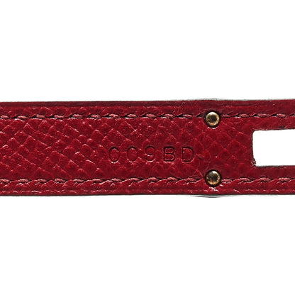 Hermes Epsom Kelly Longue Wallet Rouge Grenat 7 of 8