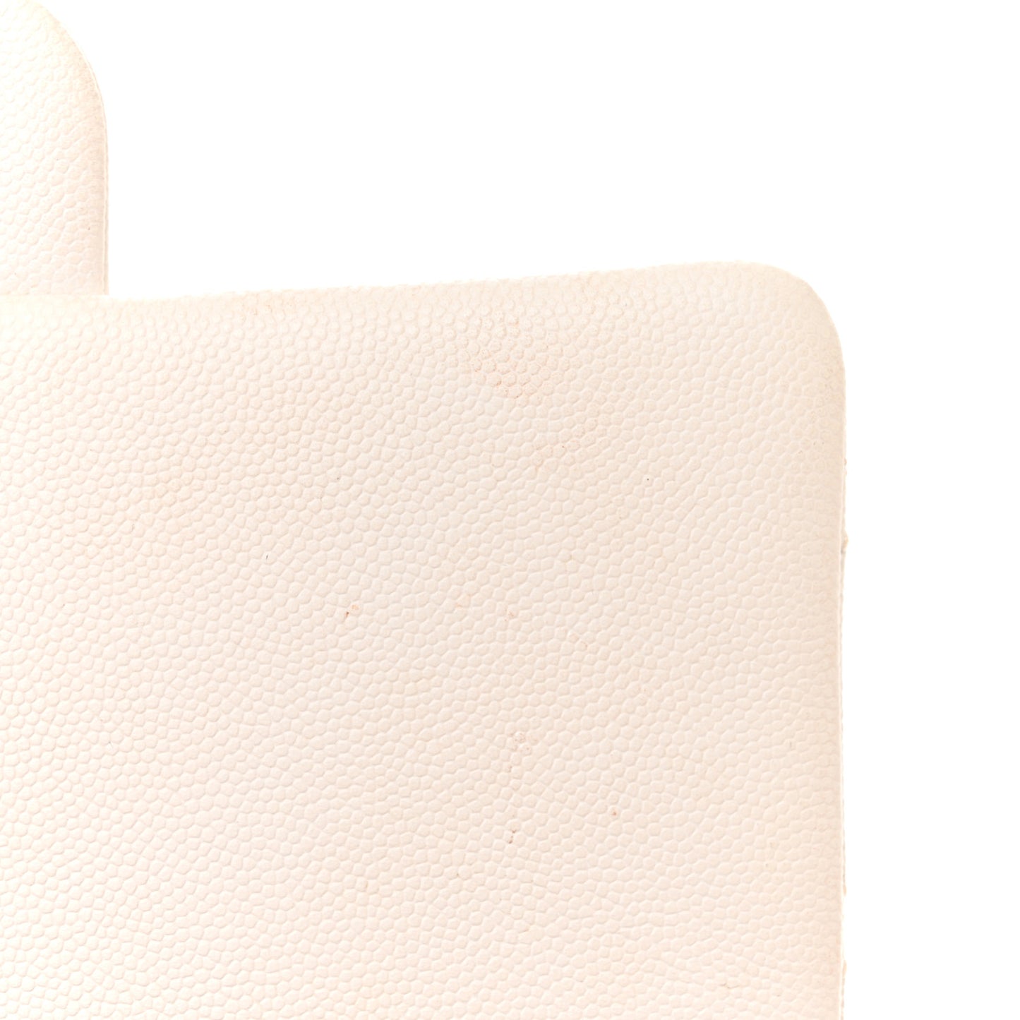 Caviar Quilted Mini CC You Flap White