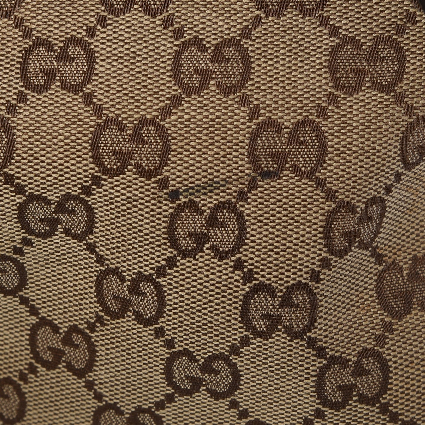 Monogram Web Belt Bag Dark Brown