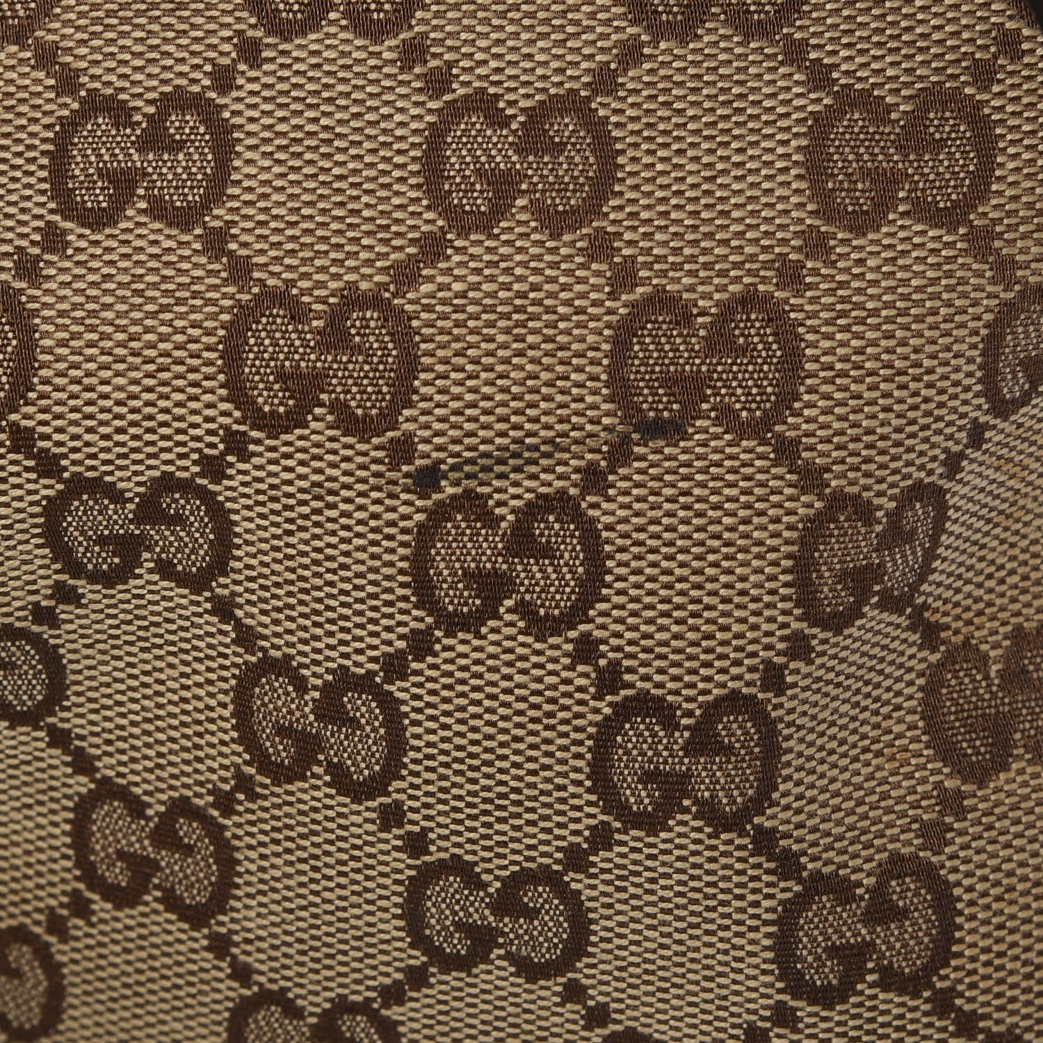 Gucci Monogram Web Belt Bag Dark Brown 8 of 10