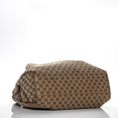 Gucci Monogram Large Sukey Tote Brown 4 of 9