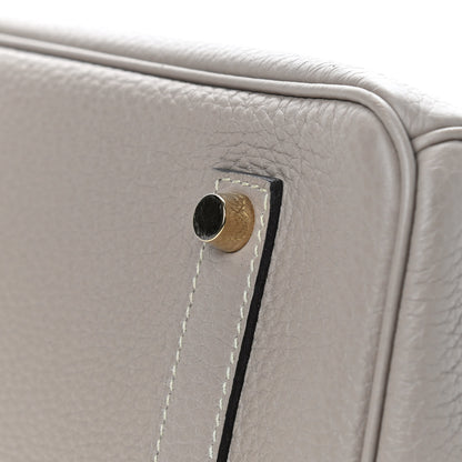 Hermes Togo Birkin 35 Gris Tourterelle 13 of 44