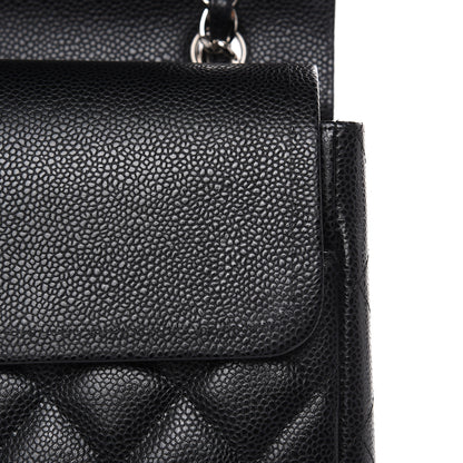 Chanel Caviar Quilted Maxi Double Flap Black 11 of 12