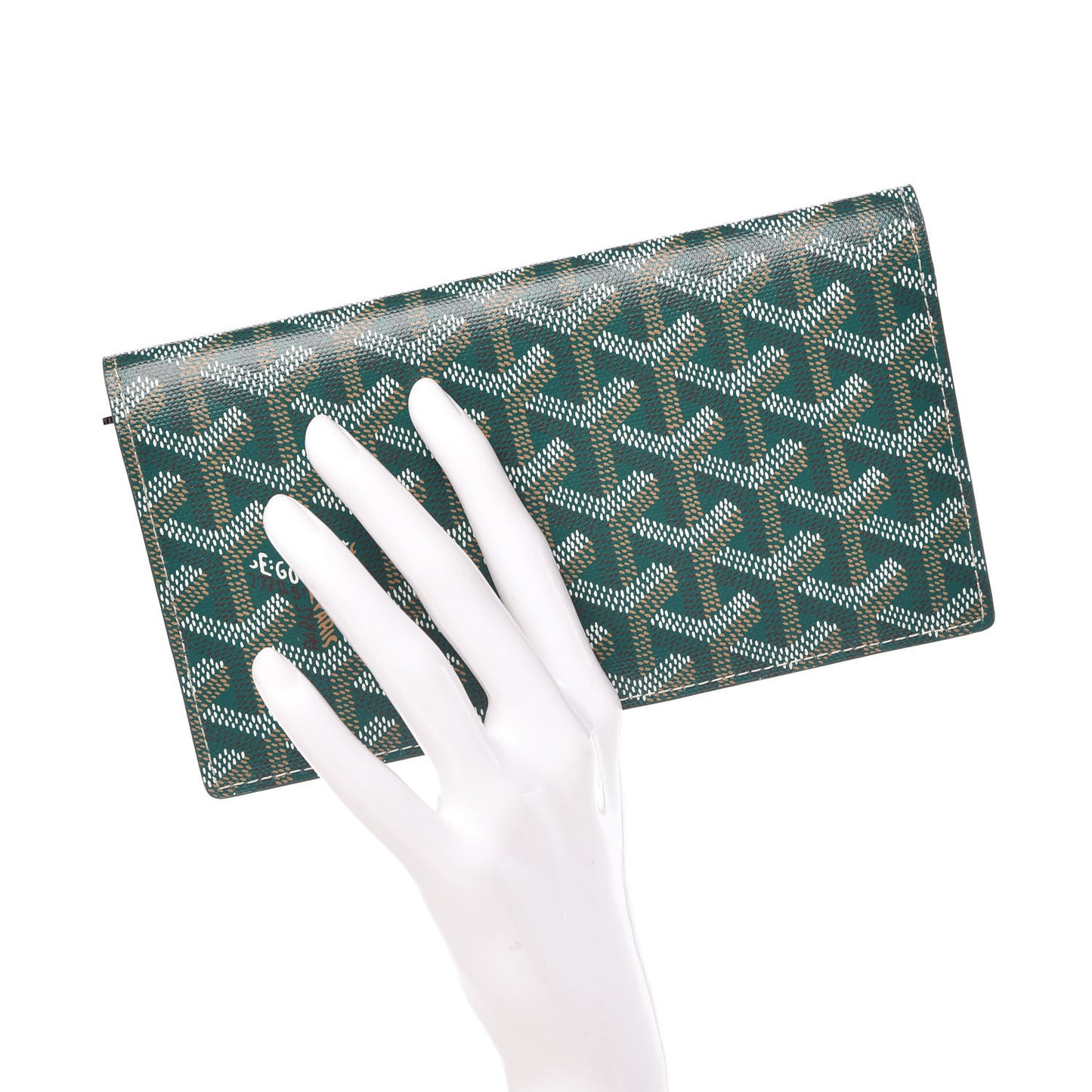 Goyardine Richelieu Wallet Green