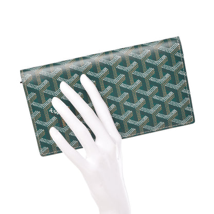 Goyard Goyardine Richelieu Wallet Green 2 of 10