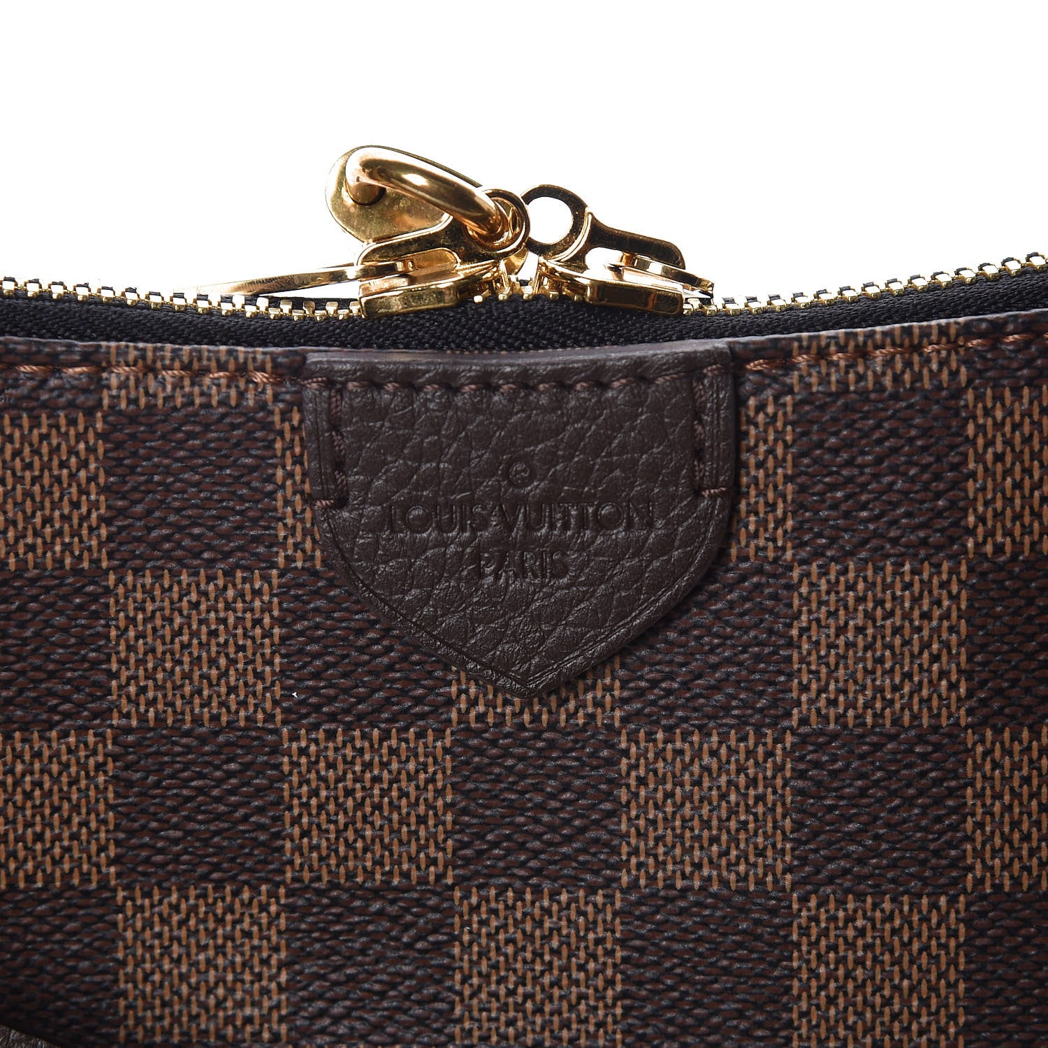 Louis Vuitton Damier Ebene Hyde Park Black 6 of 10