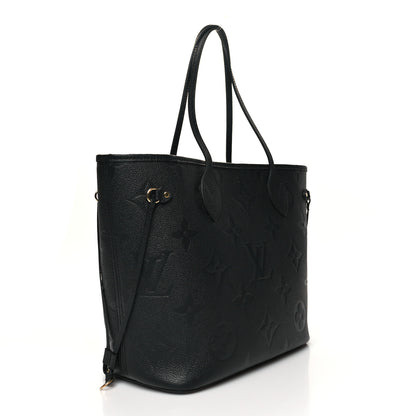 Louis Vuitton Empreinte Monogram Giant Neverfull MM Black 4 of 11
