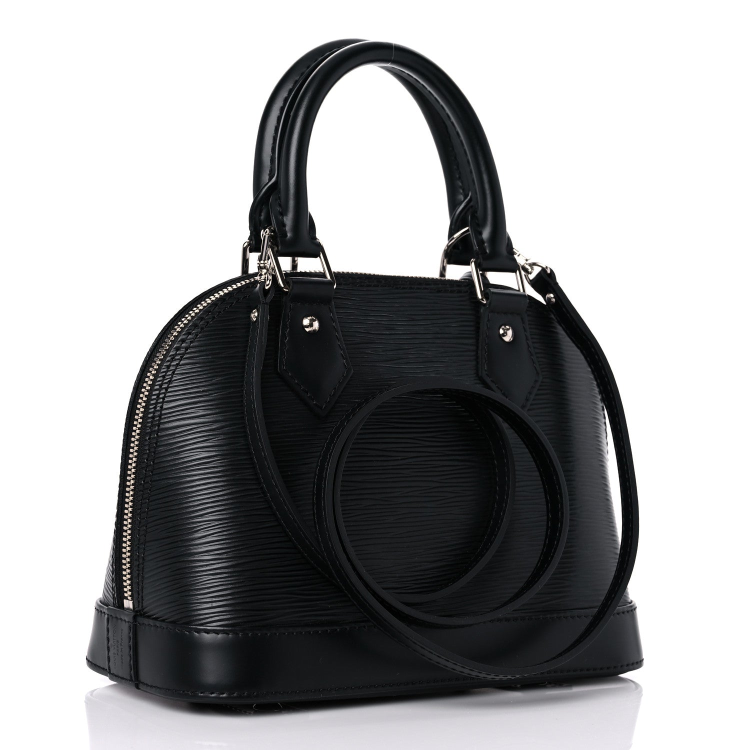 Louis Vuitton Epi Alma BB Black 3 of 8