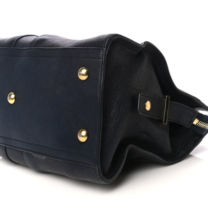 Saint Laurent Sheepskin Small Cabas ChYc Navy 5 of 26
