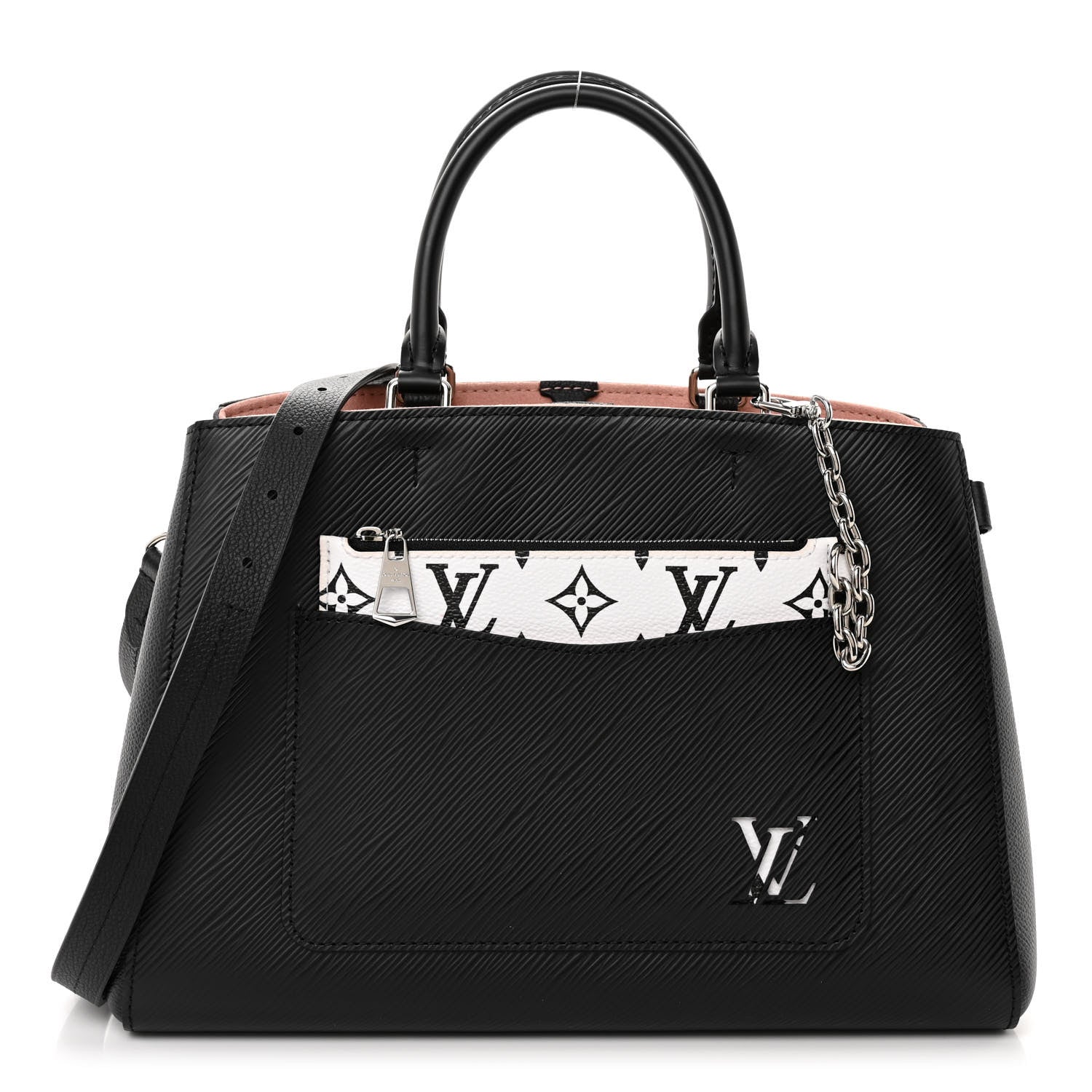 Louis Vuitton Epi Marelle Tote MM Black 1 of 8