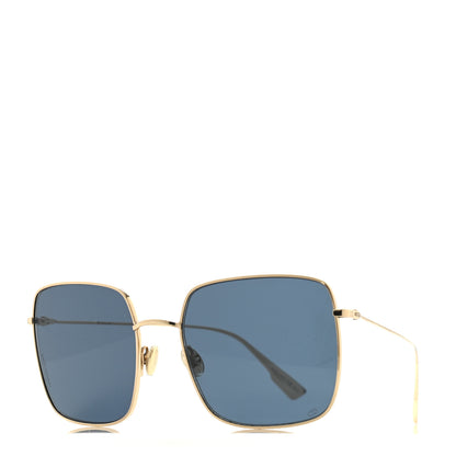 Christian Dior Metal Stellaire 1 Square Sunglasses Gold 1 of 10