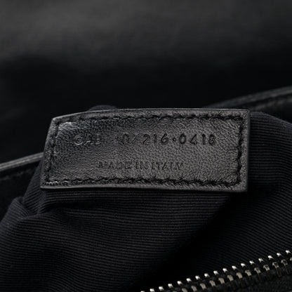 Saint Laurent Calfskin Y Quilted Monogram Medium Loulou Chain Satchel Black 8 of 13