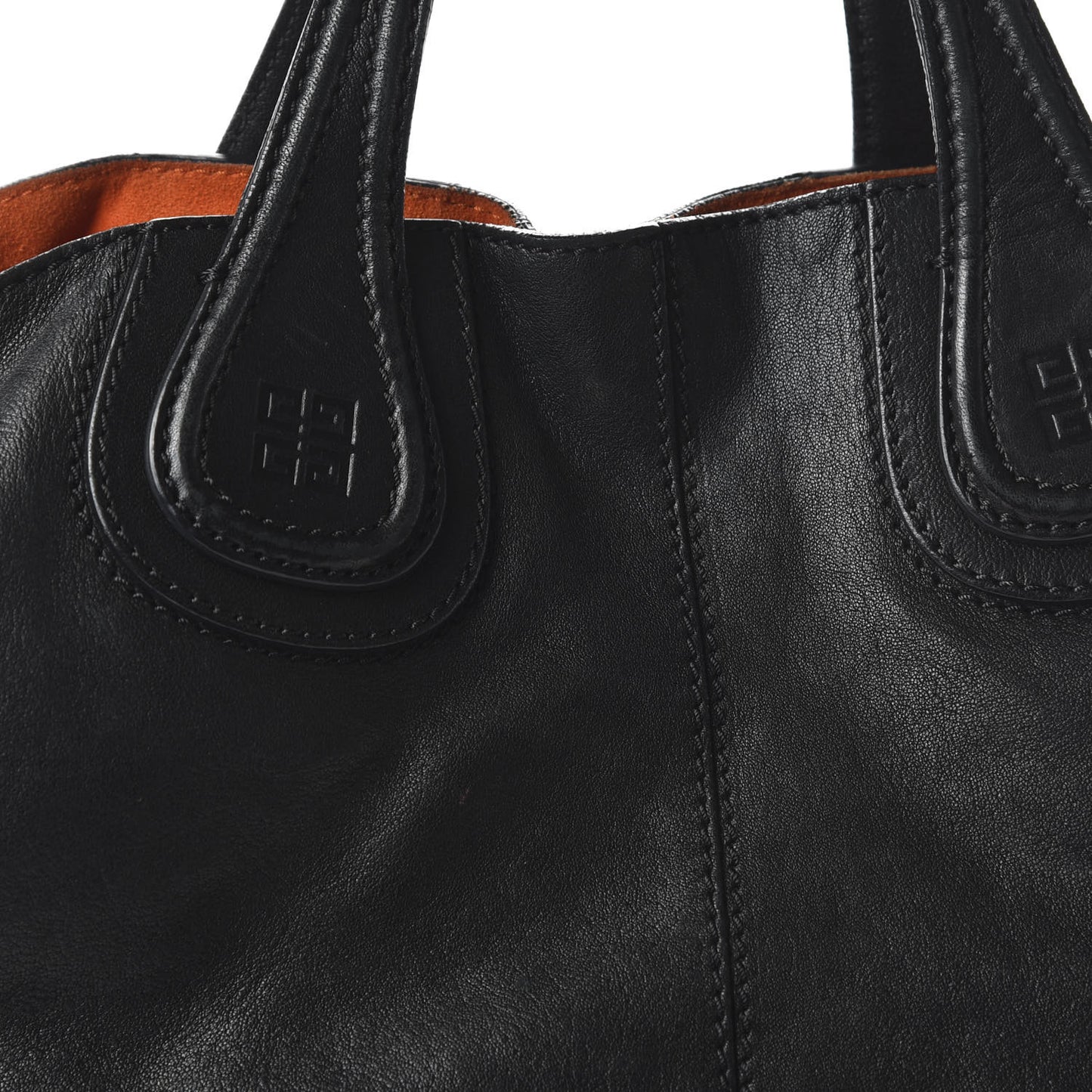 Lambskin Nightingale North South Tote Black
