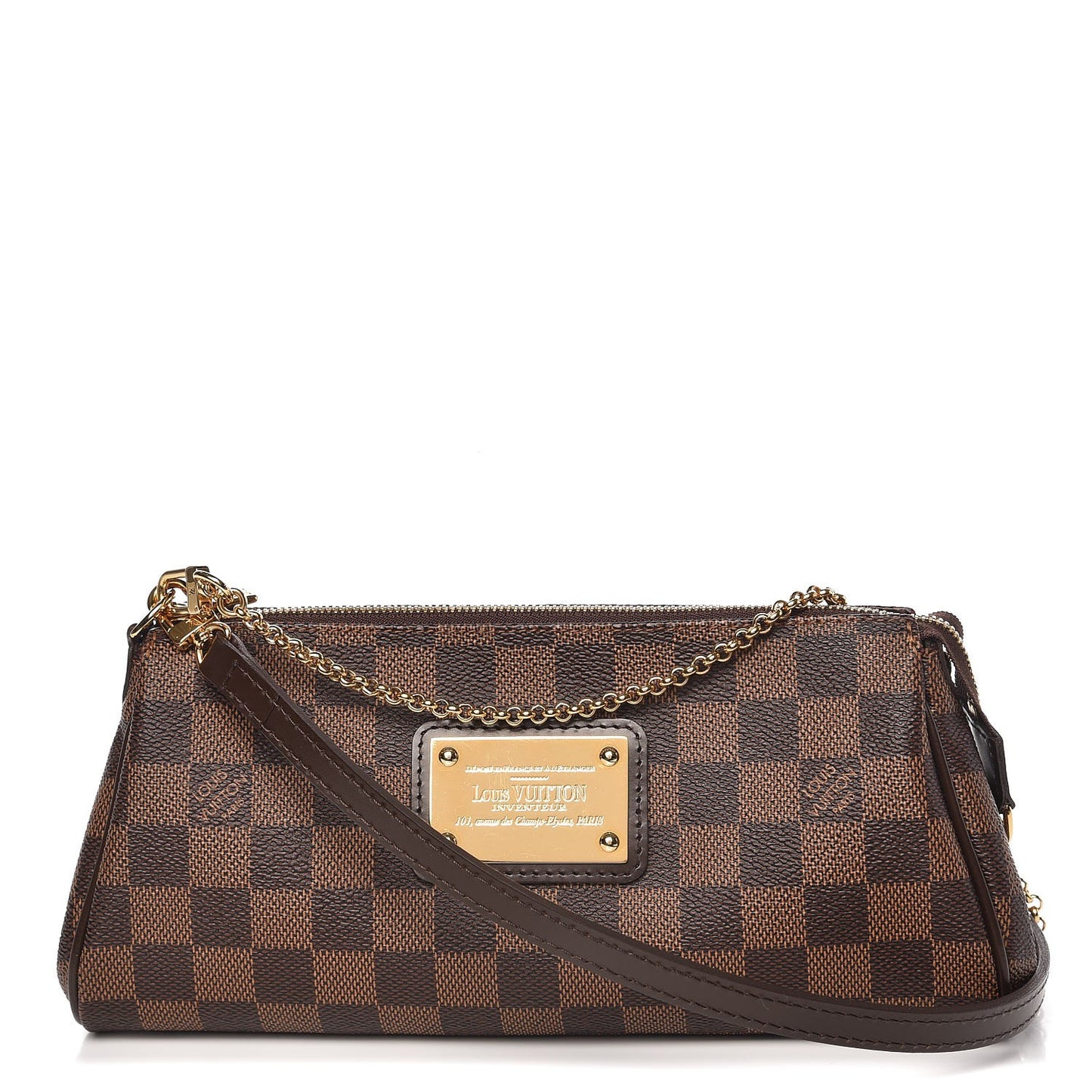 Damier Ebene Eva Clutch