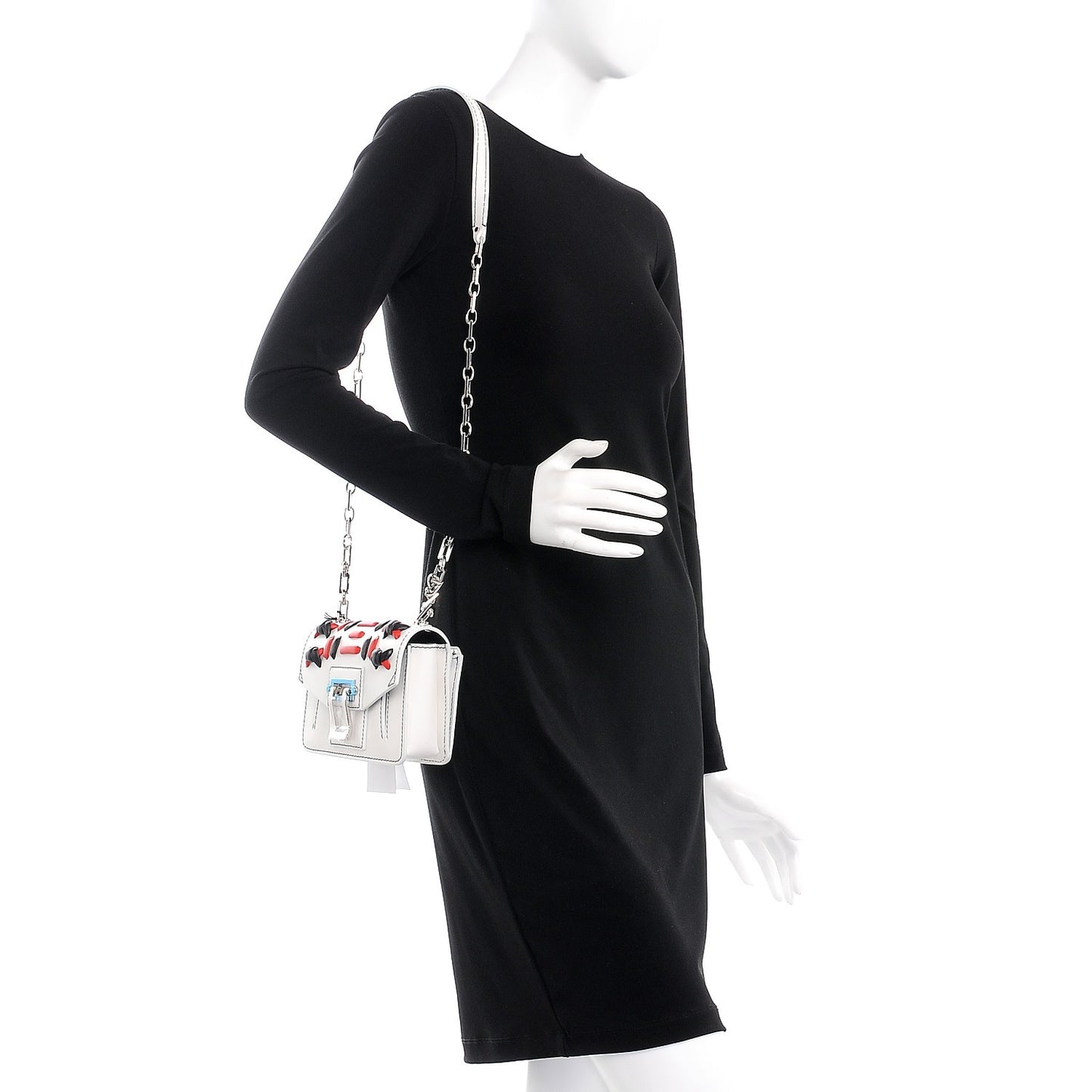 Hava Soft Calf Crossbody Bag White