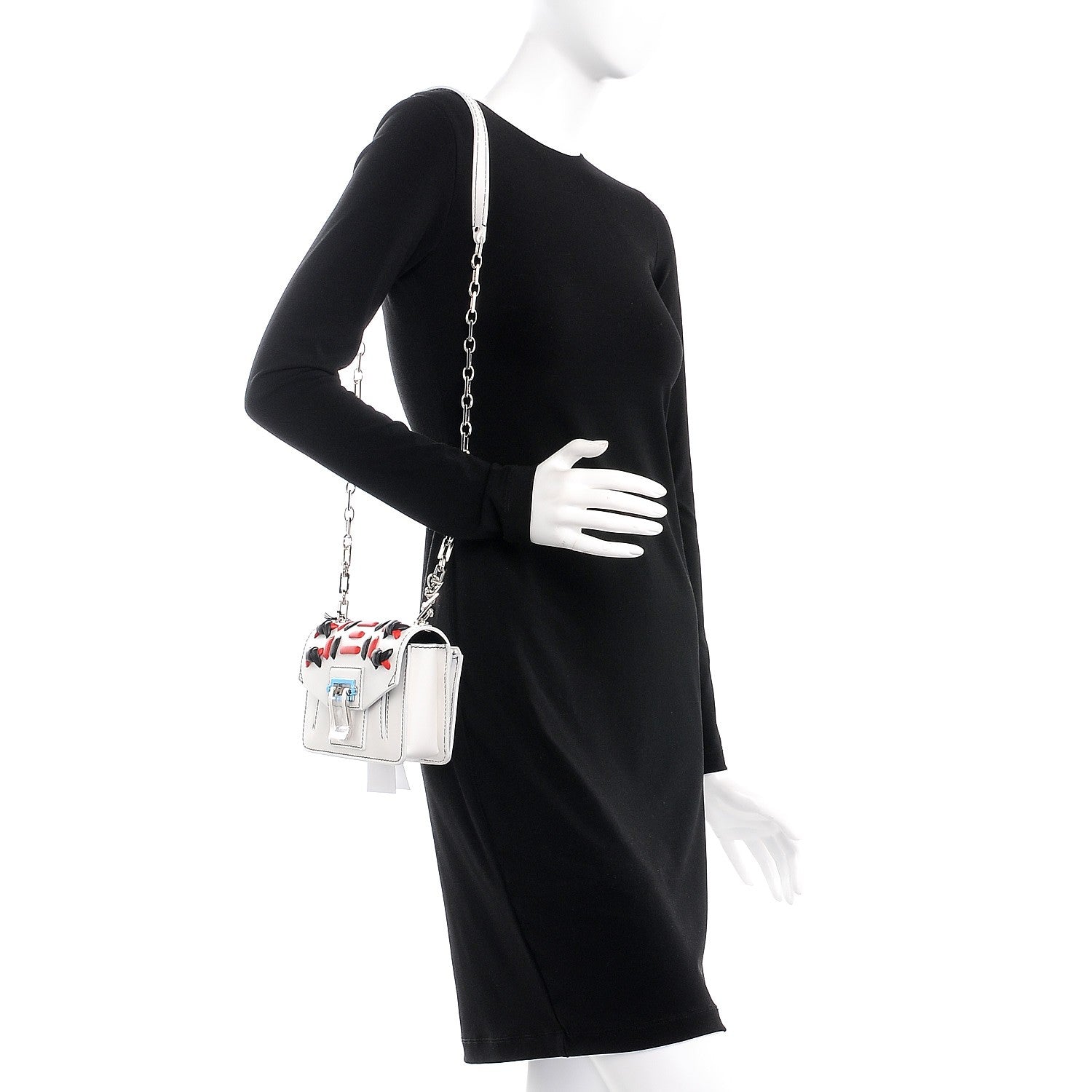 Proenza Schouler Hava Soft Calf Crossbody Bag White 2 of 9
