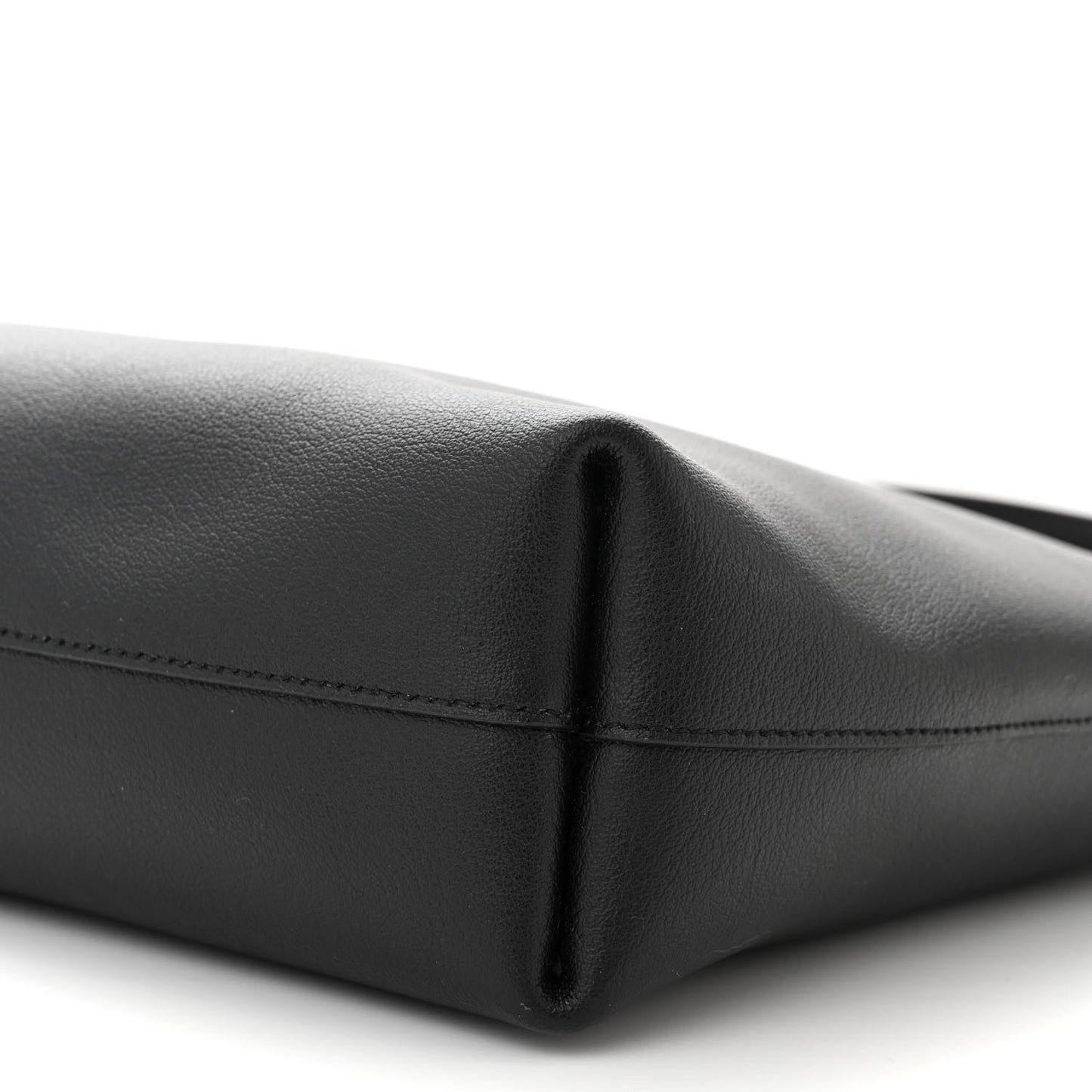 Calfskin Toy Shopping Tote Black
