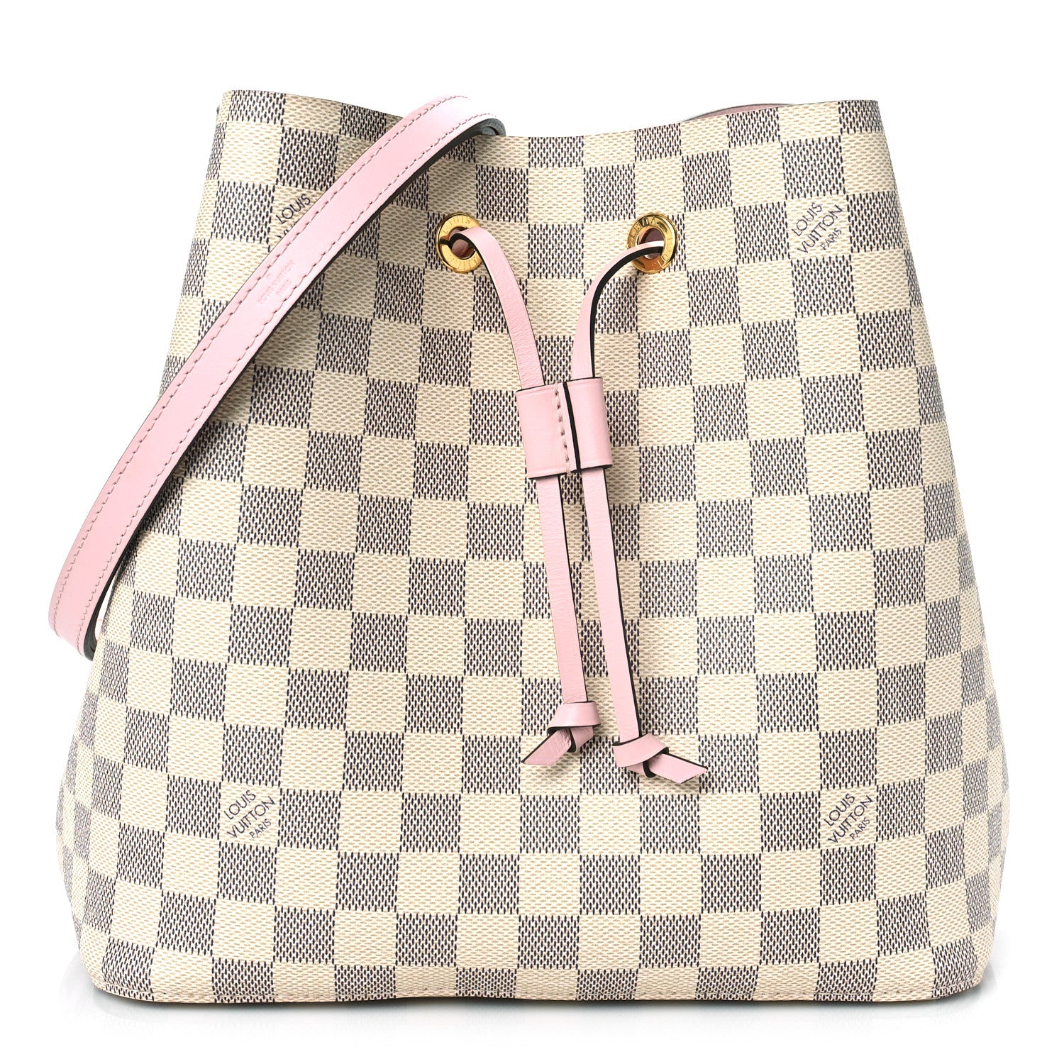 Louis Vuitton Damier Azur Neonoe MM Eau De Rose 1 of 8