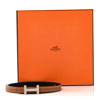 Hermes Swift Epsom 13mm Focus Belt 85 Black Gold 8 of 8