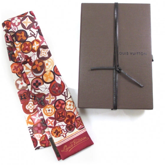 Louis Vuitton Silk Eugenia Bandeau Rubis 3 of 6