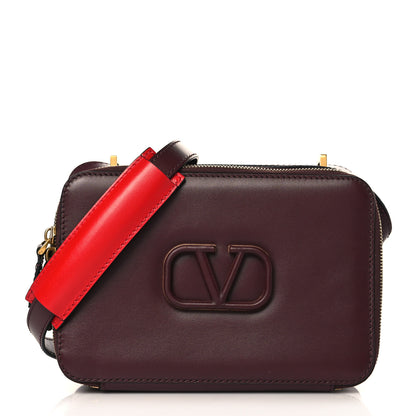 Valentino Garavani Smooth Calfskin VSling Crossbody Bag Rubin 1 of 8